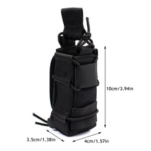 Load image into Gallery viewer, Tactical Magazine Pouch Military Molle Single Pistol Mag Bag Flashlight Pouch Torch Holder Case Outdoor Hunting Knife Holster