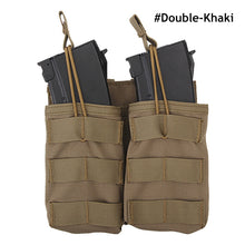 Load image into Gallery viewer, Single / Double / Triple Magazine Pouch Tactical AK AR M4 AR15 Military Pouch Molle Hunting Paintball Airsoft Magazine Pouch