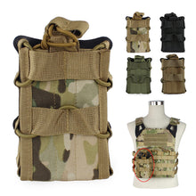 Load image into Gallery viewer, 1000D Nylon Double Layer Molle System Magazine Pouch Storage Bags Airsoft Tactical AK AR M4 AR15 Rifle Pistol Mag Carrier Case