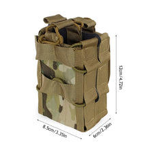 Load image into Gallery viewer, 1000D Nylon Double Layer Molle System Magazine Pouch Storage Bags Airsoft Tactical AK AR M4 AR15 Rifle Pistol Mag Carrier Case