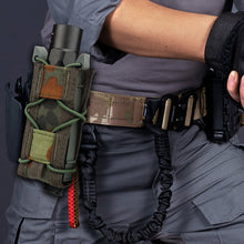 Load image into Gallery viewer, 9mm Tactical Magazine Pouch Hunting Single Magazine Bag Outdoor Molle Flashlight Pouch Torch Holder Hunting Knife Holster Bag