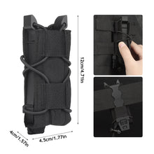 Load image into Gallery viewer, 9mm Tactical Magazine Pouch Hunting Single Magazine Bag Outdoor Molle Flashlight Pouch Torch Holder Hunting Knife Holster Bag