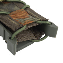 Load image into Gallery viewer, 9mm Tactical Magazine Pouch Hunting Single Magazine Bag Outdoor Molle Flashlight Pouch Torch Holder Hunting Knife Holster Bag