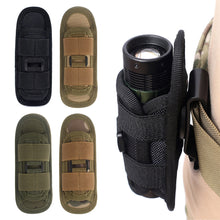Load image into Gallery viewer, 360° Rotatable Flashlight Pouch Holster Tactical Molle Torch Case Belt Torch Cover Hunting Lighting Accessories Survival Kits