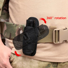 Load image into Gallery viewer, 360° Rotatable Flashlight Pouch Holster Tactical Molle Torch Case Belt Torch Cover Hunting Lighting Accessories Survival Kits
