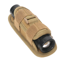 Load image into Gallery viewer, 360° Rotatable Flashlight Pouch Holster Tactical Molle Torch Case Belt Torch Cover Hunting Lighting Accessories Survival Kits