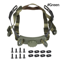 Load image into Gallery viewer, Durable Fast Sf High Cut Helmet Inner Suspension System Shooting Hunting Cs Helmets Adjustable Head Lock Strap Accessories
