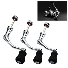 Load image into Gallery viewer, Fishing Tools Spinning Reel Handle Metal Fishing Spinning Reel Crank Handle Folding Rocking Arm Fish Rotatable Grip Knob