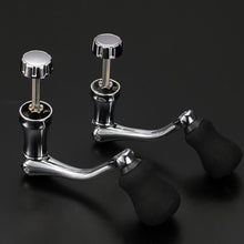 Load image into Gallery viewer, Fishing Tools Spinning Reel Handle Metal Fishing Spinning Reel Crank Handle Folding Rocking Arm Fish Rotatable Grip Knob