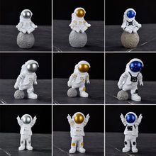 Load image into Gallery viewer, Car Interior Astronaut Decor Action Figures and Moon Home Decor Resin Astronaut Statue Room Office Desktop Decoration Presents Desktop Boy Gift