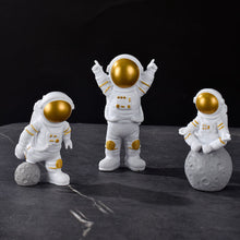 Load image into Gallery viewer, Car Interior Astronaut Decor Action Figures and Moon Home Decor Resin Astronaut Statue Room Office Desktop Decoration Presents Desktop Boy Gift
