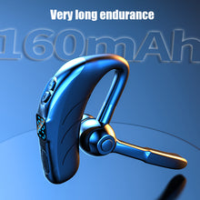 Load image into Gallery viewer, Ear-mounted Business Style Large Battery Voice Control Answering X5 Bluetooth Headset Digital Display