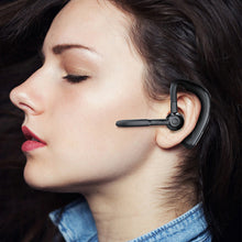 Load image into Gallery viewer, Ear-mounted Business Style Large Battery Voice Control Answering X5 Bluetooth Headset Digital Display