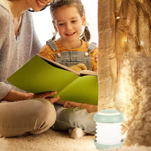 Load image into Gallery viewer, Creative Bedroom Portable Foldable Usb Charging Touch Stepless Dimming Circular Retractable Led Reading Night Light