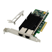 Load image into Gallery viewer, St7253-x540 Pci-e X8 10g Server Network Card 10 Gigabit Dual-port Copper Cable Network Card