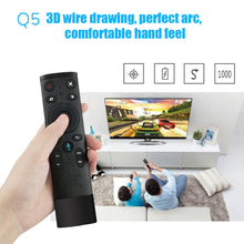 Load image into Gallery viewer, Bluetooth Support Voice Input Infrared Remote Control Smart TV Box 2.4g Air Mouse Mini Wireless Keyboard