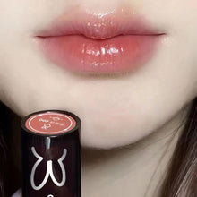 Load image into Gallery viewer, Sexy Black Tube Lip Gloss Mirror Water Lip Glaze Moisturizing Liquid Lipstick Lasting Lip Tint Makeup Mirror Lip Gloss Cosmetics