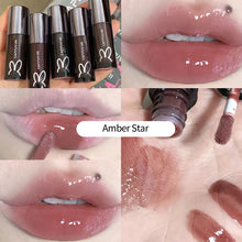 Load image into Gallery viewer, Sexy Black Tube Lip Gloss Mirror Water Lip Glaze Moisturizing Liquid Lipstick Lasting Lip Tint Makeup Mirror Lip Gloss Cosmetics