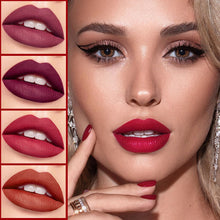 Load image into Gallery viewer, 2 IN 1 Waterproof Sexy Lip Liner Matte Lipstick Pencil Makeup Set Lip Contour Tint Red Long Lasting Moisturizing Lipliner Cosmetics