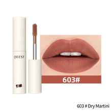 Load image into Gallery viewer, Nude Color Lip Gloss Matte Silky Lipstick Waterproof Long Lasting Women Red Lipstick Tint Red Velvet Lip Glaze Cosmetics
