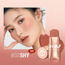 Load image into Gallery viewer, Waterproof Long-lasting Red Blush Stick Cream Blusher Skilly Lip Cheek Eye Multi-use face Stick Make-up Women Cosmetics