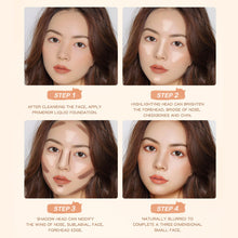 Load image into Gallery viewer, Double Head Bronzer Contour Stick Highlight Waterproof Matte Concealer Pen Double Shading Powder Contouring Makeup Cosmetics