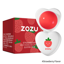 Load image into Gallery viewer, Fresh Fruit Lip Balm Moisturizing Strawberry Peach Lip Balm Hydrating Heart Shape Repair Lip Care Beauty Cosmetics Skin Care Tools