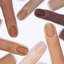 Load image into Gallery viewer, Nail Art Professional Practice Tool Hand Simulated Fake Finger for Nail Training Display Manicure Supplies Fake Finger Silica Gel Tools