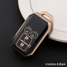 Load image into Gallery viewer, 2/3/4 Button Remote Key Holder Car Key Cover Case For Suzuki Ertiga Swift 2017 Wagon R Type Keychain Protector