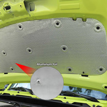 Load image into Gallery viewer, 111cm x 44cm Car Engine Hood Sound Heat Insulation Cotton Heat Insulation Sound Deadener Pad Accessories For Suzuki Jimny JB74 2019+