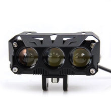 Load image into Gallery viewer, Dual Color Car Motorcycle Headlight LED Work Light Hi/Low Beam Spotlight 3 Lens Flashing Fog Lamps 12V 24V White/Yellow 90W