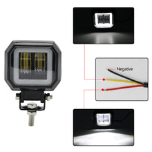 Load image into Gallery viewer, 1pc 7D Portable Car Work Light Angel Eyes LED Spotlights Offroad Truck Driving Boat Motorcycle 12V-80V Waterproof Round