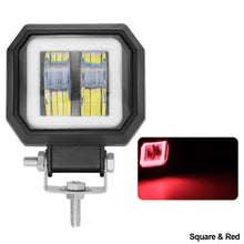 Load image into Gallery viewer, 1pc 7D Portable Car Work Light Angel Eyes LED Spotlights Offroad Truck Driving Boat Motorcycle 12V-80V Waterproof Round