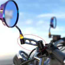 Load image into Gallery viewer, 1Pc Universal Motorcycle Rearview Mirrors Extension Riser Extend Adapter Modified Front Transfer Base Widening Bracket With Screws