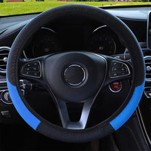 Load image into Gallery viewer, Car Steering Wheel Covers Anti-Slip PU Leather Sport fit 37~38cm Steering Wheel Car-styling Auto Accessoires