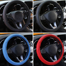 Load image into Gallery viewer, 38cm//15inch Universal Car Steering Wheel Cover Braid on the Steering-wheel Fashion Non-slip Auto