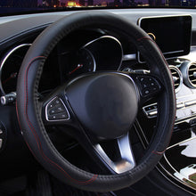 Load image into Gallery viewer, 38cm//15inch Universal Car Steering Wheel Cover Braid on the Steering-wheel Fashion Non-slip Auto