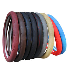 Load image into Gallery viewer, 38cm//15inch Universal Car Steering Wheel Cover Braid on the Steering-wheel Fashion Non-slip Auto