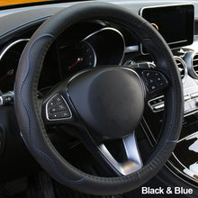 Load image into Gallery viewer, 38cm//15inch Universal Car Steering Wheel Cover Braid on the Steering-wheel Fashion Non-slip Auto