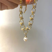 Load image into Gallery viewer, Simple Retro Diamond Pearl Bracelet Fashion Elegant Alloy Bracelet Jewelry Accessories for Women