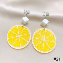 Load image into Gallery viewer, Stylish Tassel Ear Clips Earrings Versatile Alloy Ear Studs Earrings Temperamental Earrings Jewelry for Women