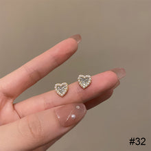 Load image into Gallery viewer, Temperamental Opal Earrings Niche Personalized Alloy Earrings Ear Studs Jewelry Accessories for Women