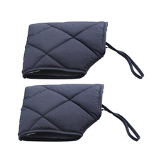 Load image into Gallery viewer, Pair Motorbike Motorcycle Scooter Handlebar Grip Muffs Windproof Hand Handlebar Gloves Winter Thicken Warmer Waterproof Gloves
