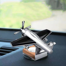Load image into Gallery viewer, Creative Car Air Freshener Mini Solar Aircraft Decoration Car Perfume Air Freshener Fragrance Airplane Ornament