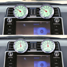 Load image into Gallery viewer, Car Ornaments Luminous Thermometer Hygrometer Automobile Air Vent with Clip Interior Accessories Decoration