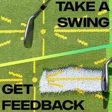 Load image into Gallery viewer, Golf Swing Mat Hitting Batting Direction Mark Trace Indoor/Outdoor Home Garden Golf Swing Training Pad
