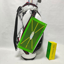 Load image into Gallery viewer, Golf Swing Mat Hitting Batting Direction Mark Trace Indoor/Outdoor Home Garden Golf Swing Training Pad