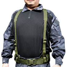 Load image into Gallery viewer, Tactical Molle Belt Men's Army Special Nylon military belt Convenient combat Girdle EAS H-shaped Adjustable Soft Padded