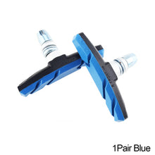 Load image into Gallery viewer, 1Pair Bicycle Silent Brake Pads Cycling V Brake Holder Pads Shoes Blocks Rubber Pad