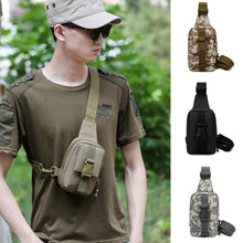 Load image into Gallery viewer, EDC Sports Bag Shoulder Bag Tactical Chest Bag Military Trekking Pack Crossbody Pack Assault Pouch For Hiking Cycling Campinga